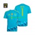 Camisola Espanha David Raya 1 Guarda-redes Homem Equipamento Primeiro 2026-2027 Manga Curta
